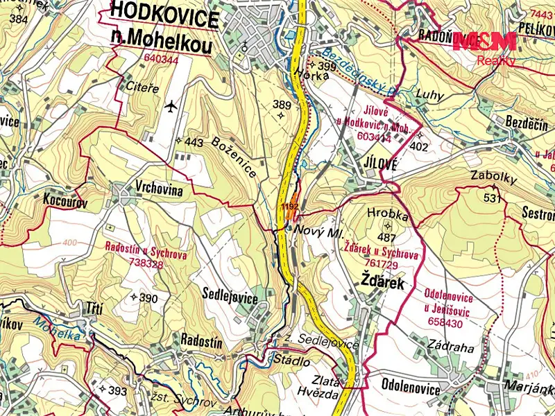 Prodej louky 8341 m², Žďárek – náhled fotky 2