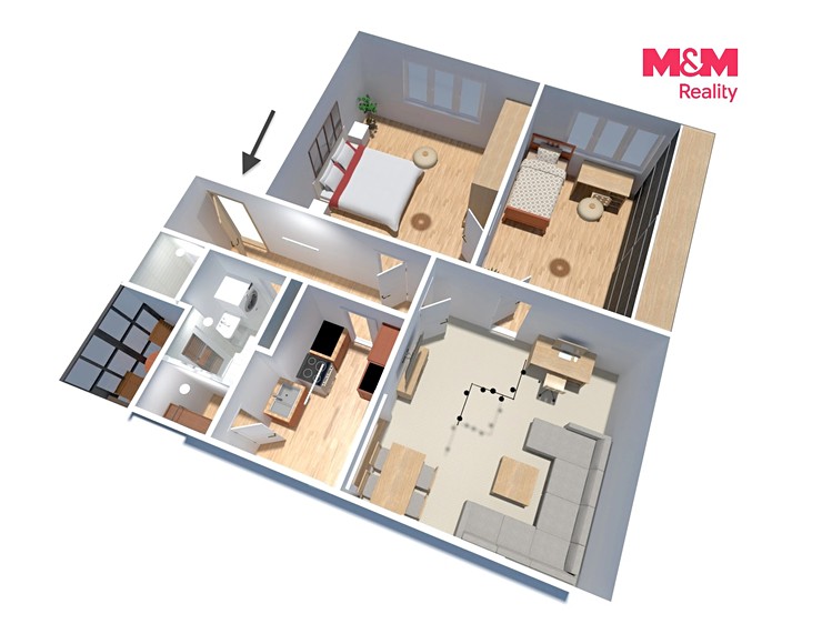 Wohnung 3+1 zum Kauf, 94 m² (19 von 20)