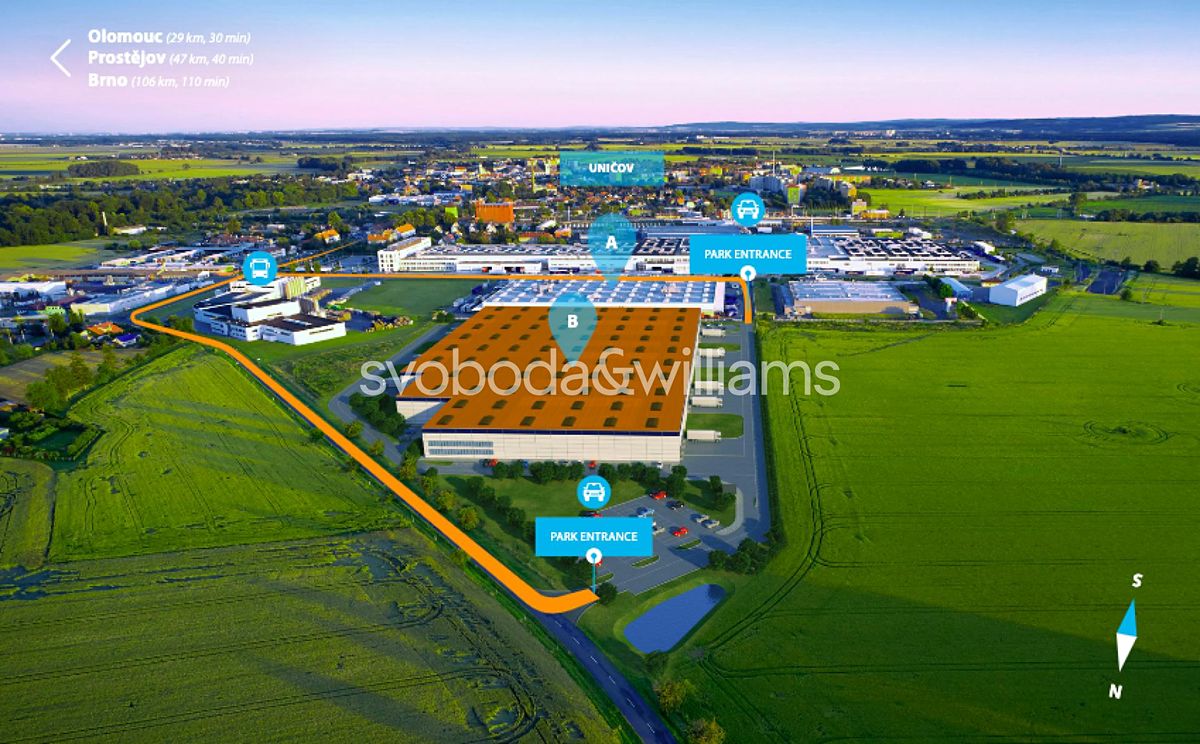 Pronájem výrobní haly, prostoru 10000 m² – fotografie 2