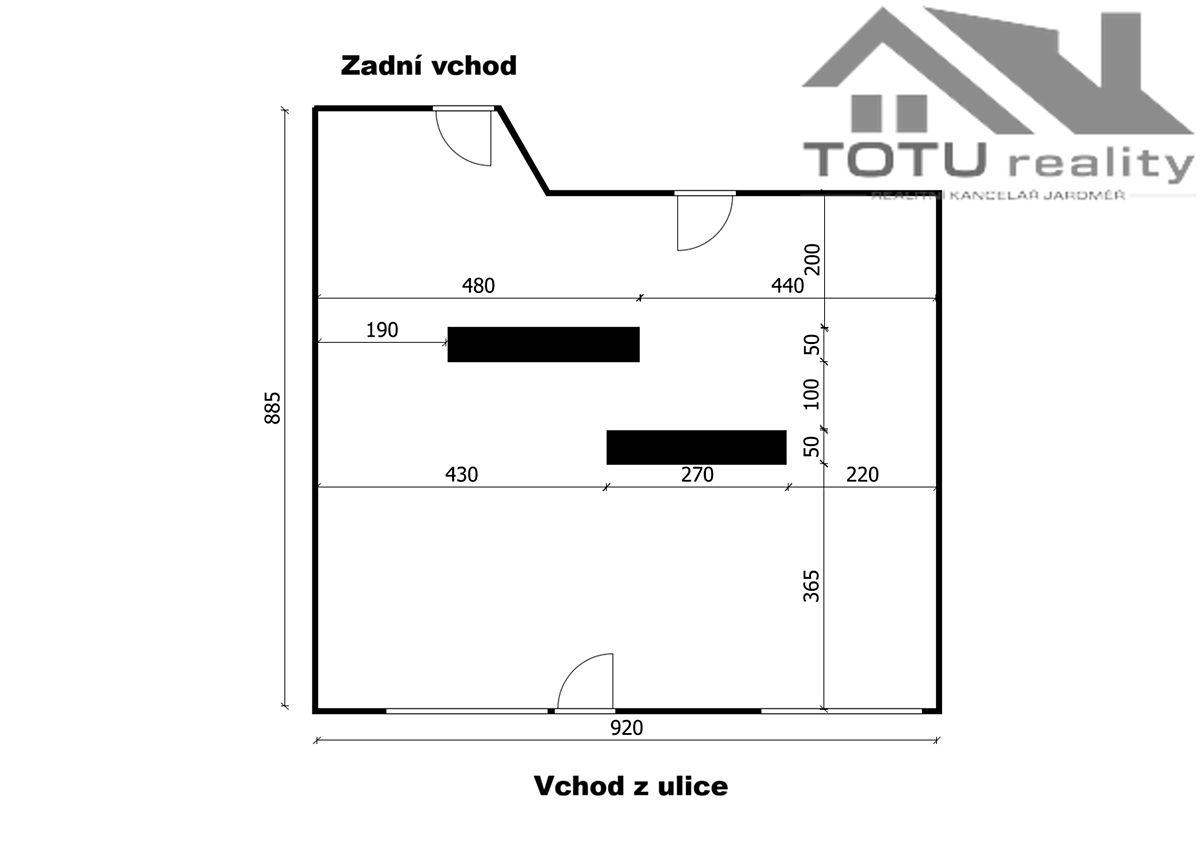 Pronájem obchodního prostoru 75 m² – fotografie 3