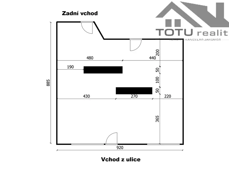 Pronájem obchodního prostoru 75 m², Jaroměř – náhled fotky 3