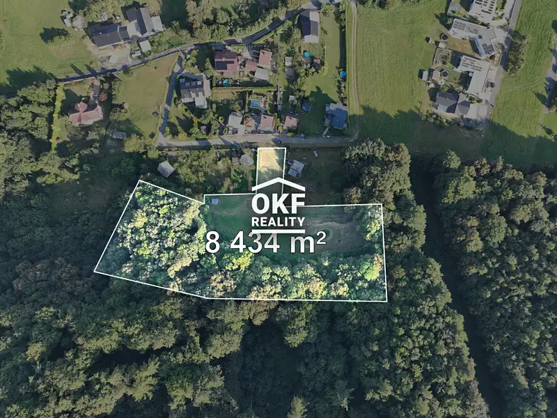 Prodej stavebního pozemku 8434 m², Hranice – náhled fotky 2