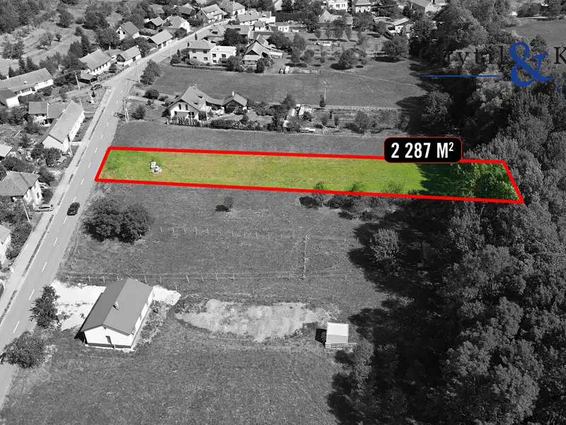 Prodej stavebního pozemku 2287 m², Bojkovice – náhled fotky 2