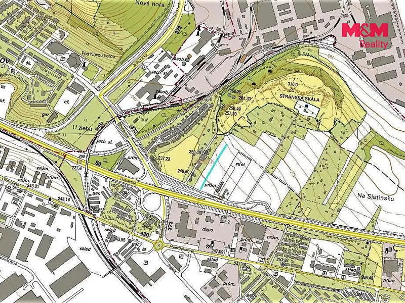 Prodej pole 1652 m², Brno – náhled fotky 2