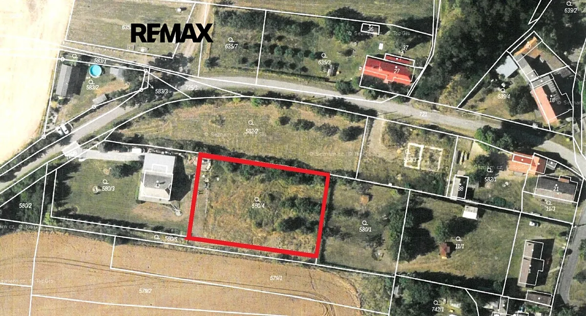 Prodej stavebního pozemku 1875 m²