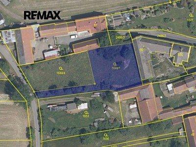 Prodej  stavebního pozemku 1 087 m²
