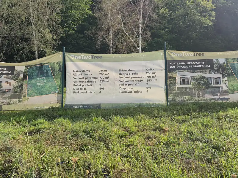 Prodej stavebního pozemku 2172 m², Řevnice – náhled fotky 3