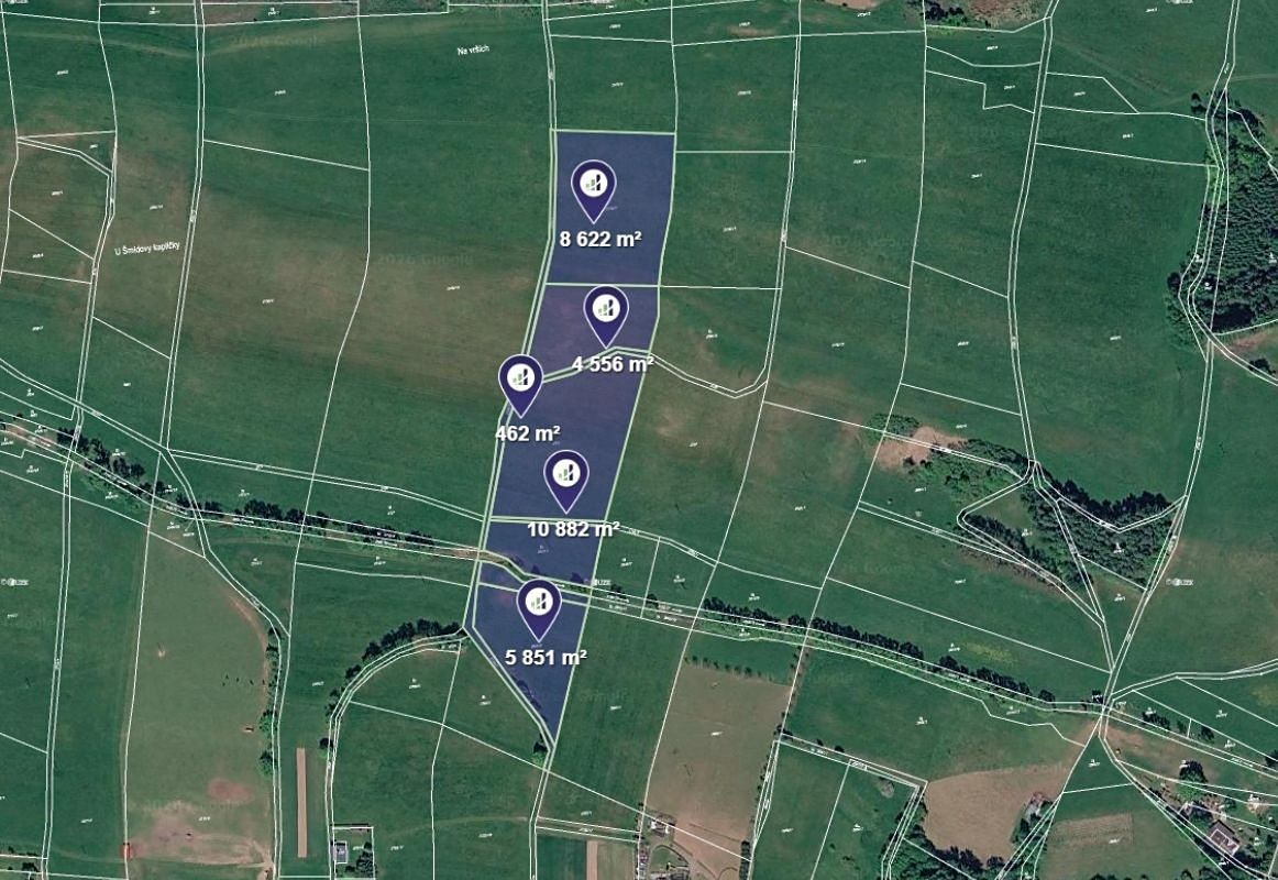 Prodej pole 30373 m²