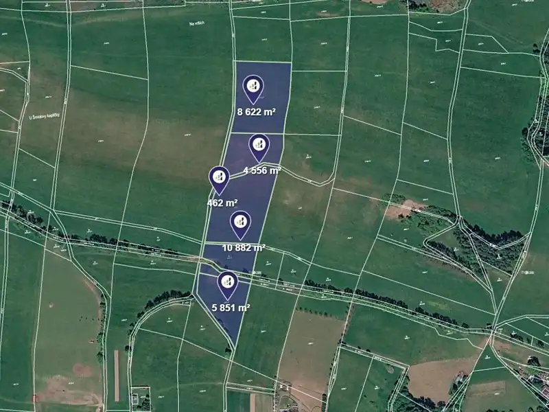 Prodej pole 30373 m², Čistá u Horek – náhled fotky 1