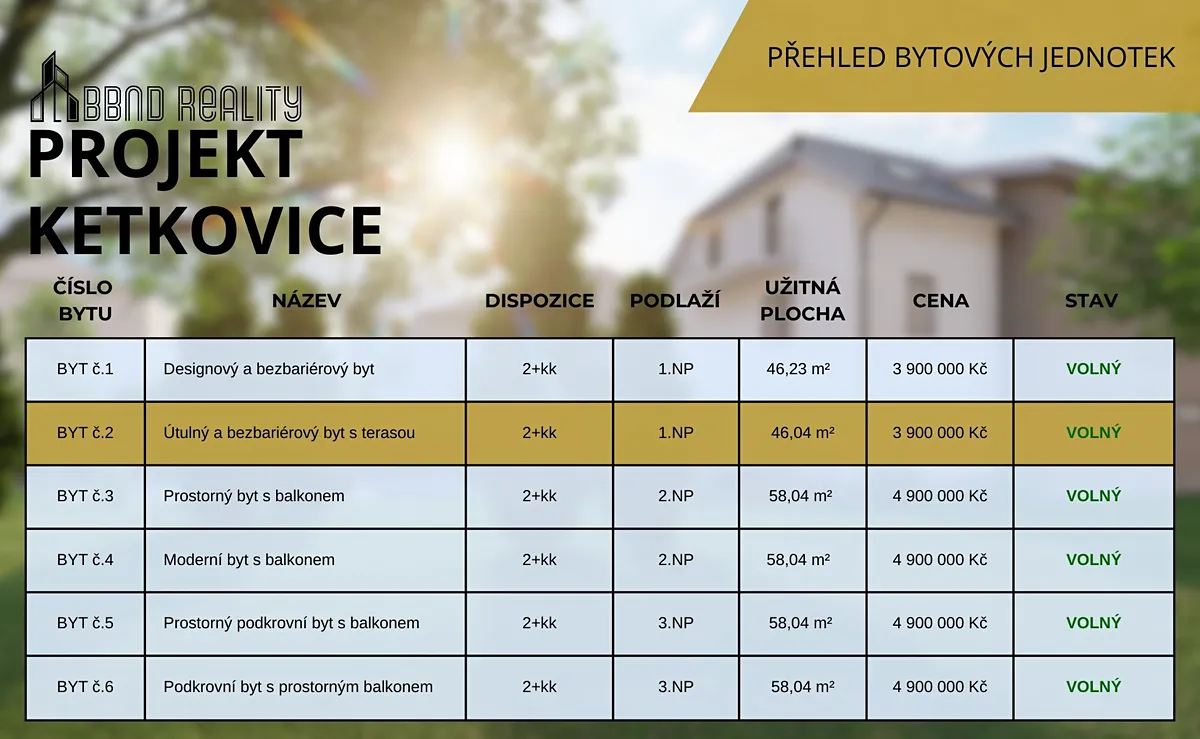 Prodej bytu 2+kk 46 m² — fotografie 12