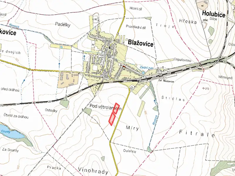 Prodej pole 17927 m², Blažovice – náhled fotky 2