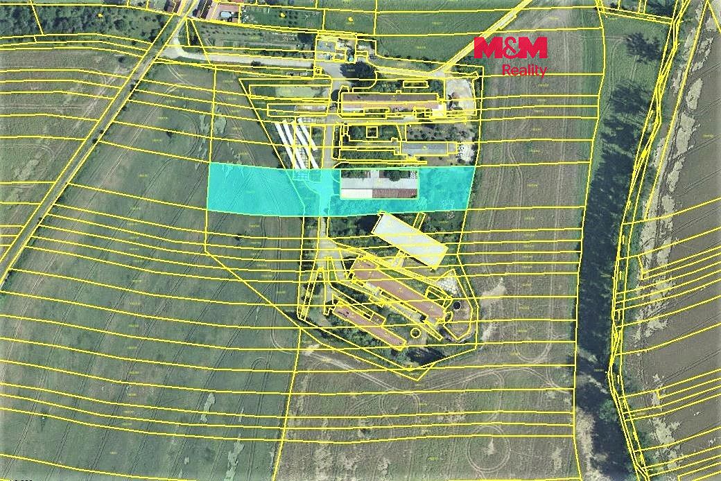 Prodej komerčního pozemku 5736 m², Mouchnice – fotka 1 z 3