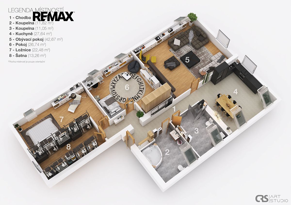 Pronájem bytu 4+1 37 m²