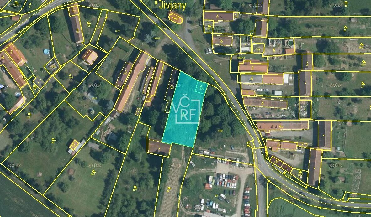 Prodej stavebního pozemku 1504 m²