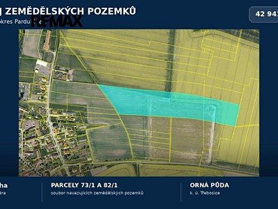Prodej  pole 42 941 m²
