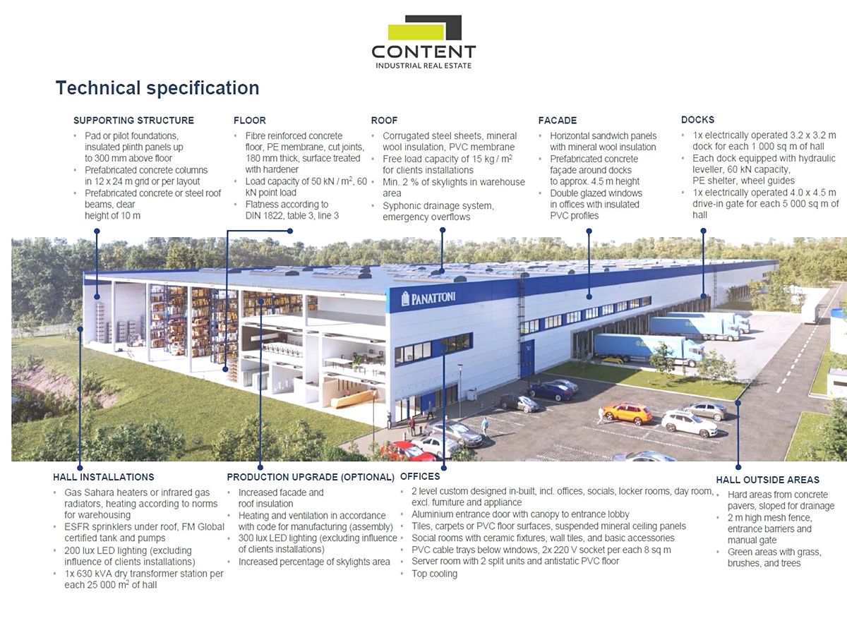 Pronájem výrobní haly, prostoru 11000 m² – fotografie 2