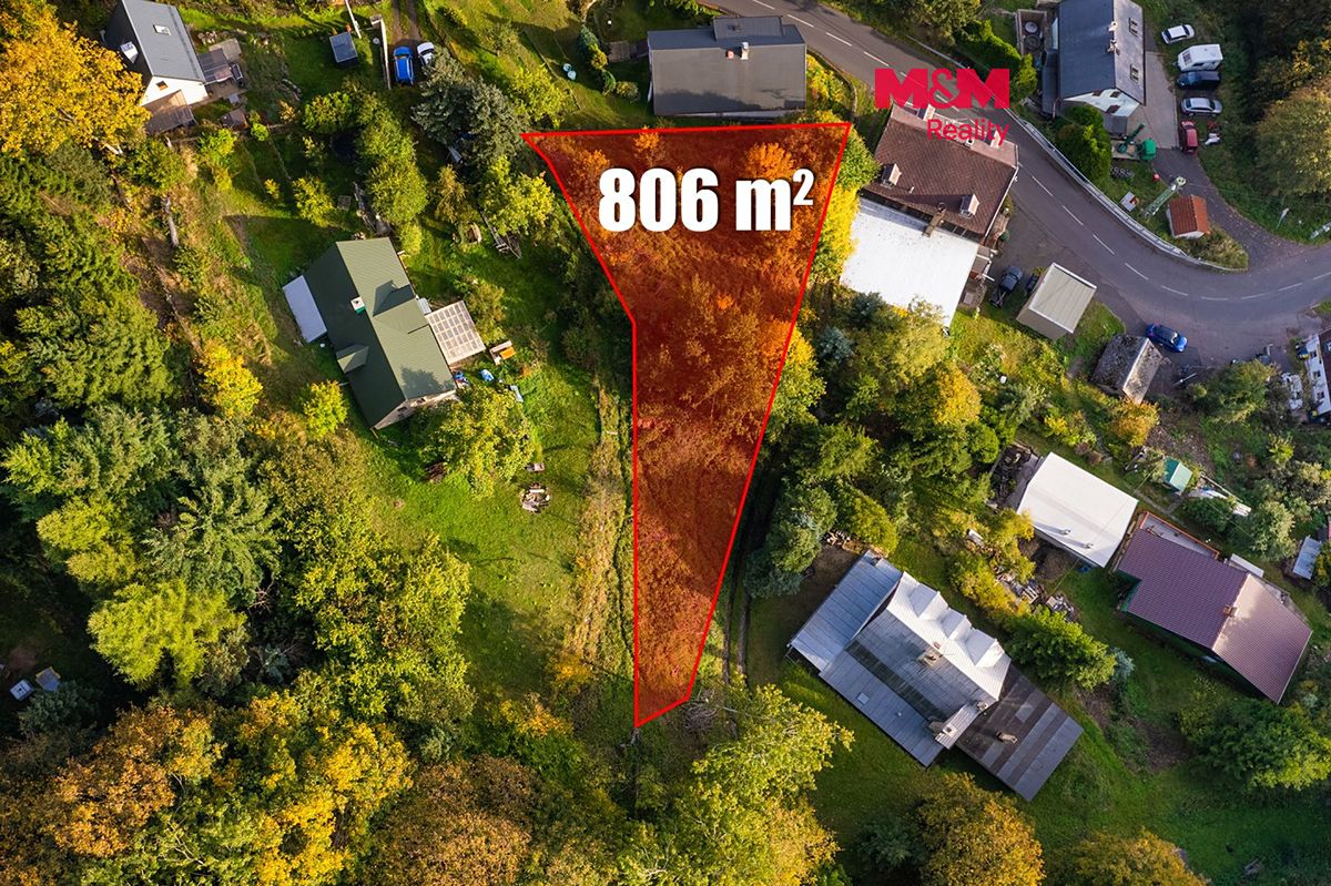Prodej zahrady 806 m², Krupka – fotka 1 z 3