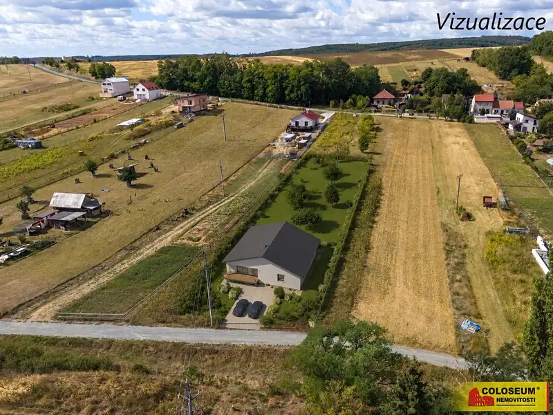 Prodej stavebního pozemku 1379 m², Radostice – náhled fotky 2