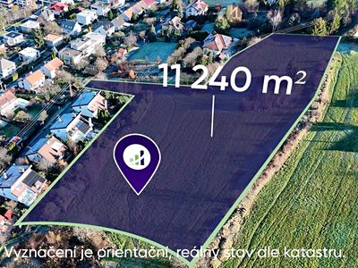 Prodej stavebního pozemku 11240 m²