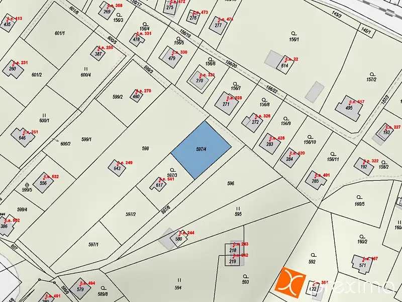 Prodej zahrady 395 m², Nižbor – náhled fotky 3