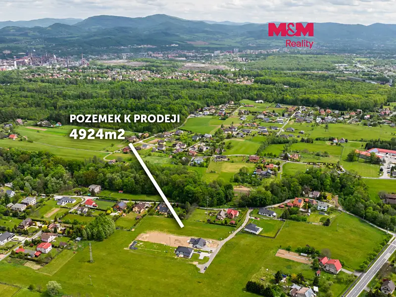 Prodej stavebního pozemku 4924 m², Třinec – náhled fotky 1