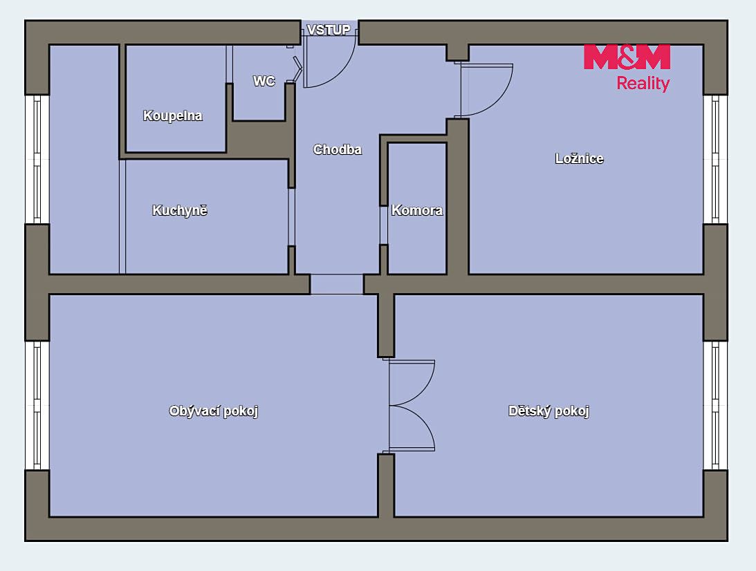 Prodej bytu 3+1 64 m² – fotografie 4