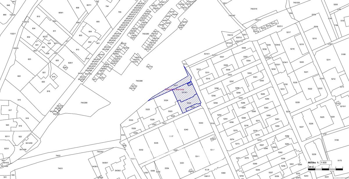 Prodej stavebního pozemku 1390 m² – fotografie 2