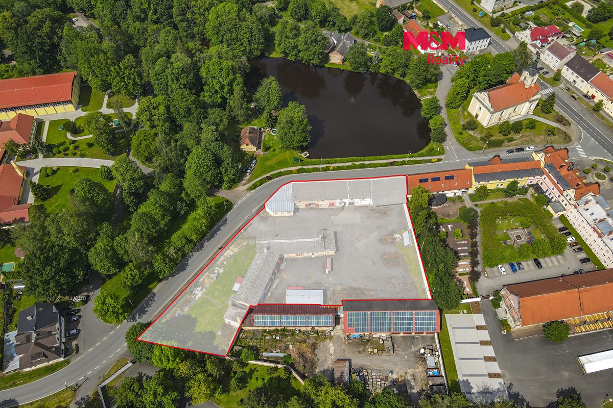 Prodej výrobní haly, prostoru 1564 m²