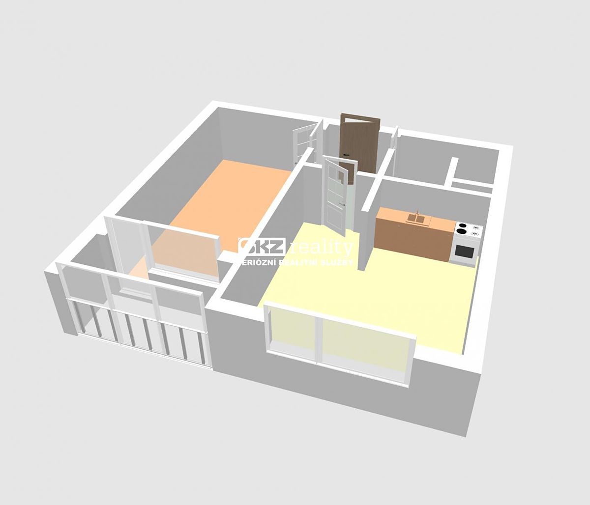 Prodej bytu 2+kk 42 m² – fotografie 4