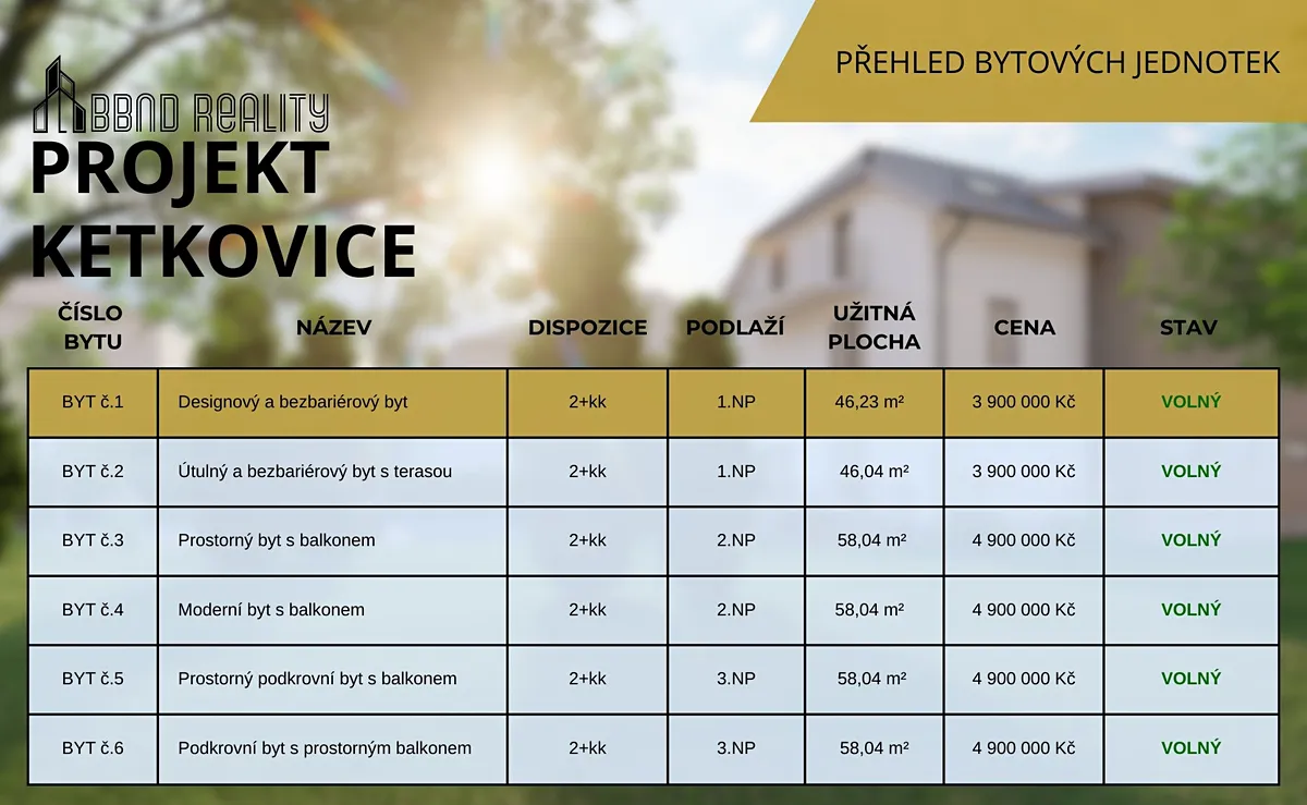 Prodej bytu 2+kk 46 m² — fotografie 12