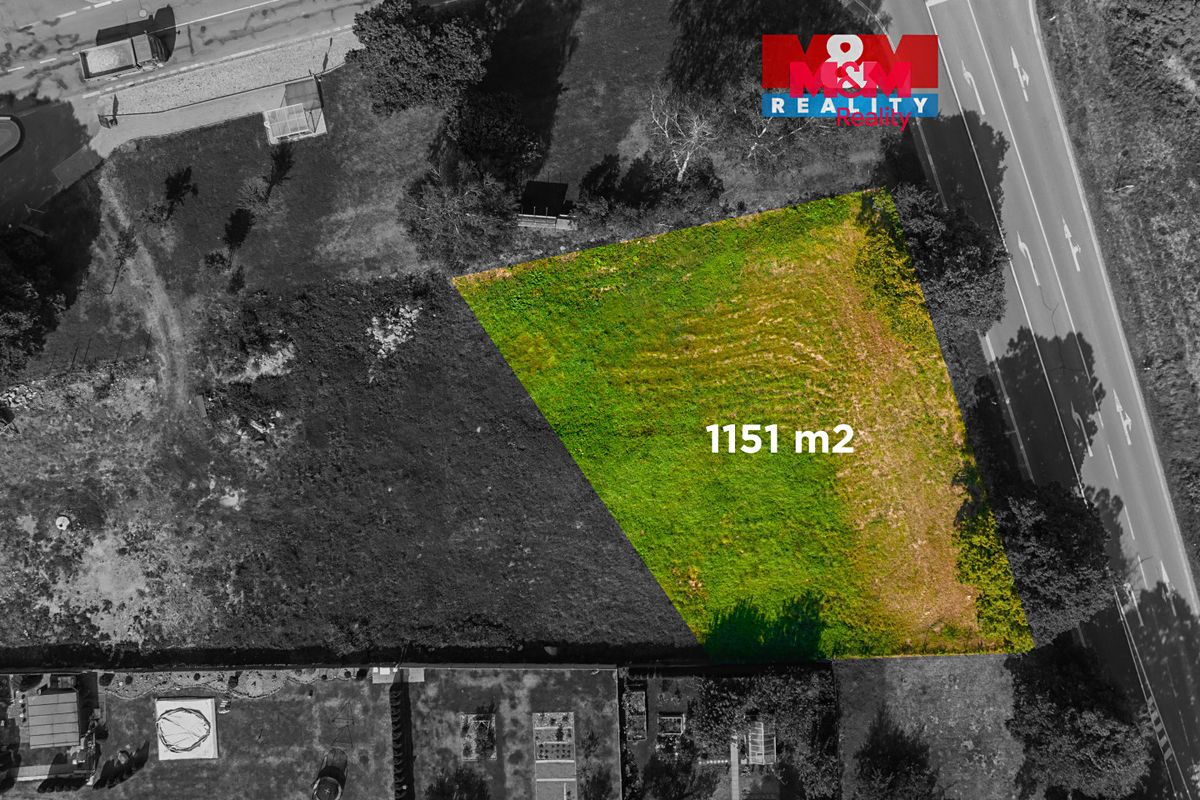 Prodej stavebního pozemku 1151 m²