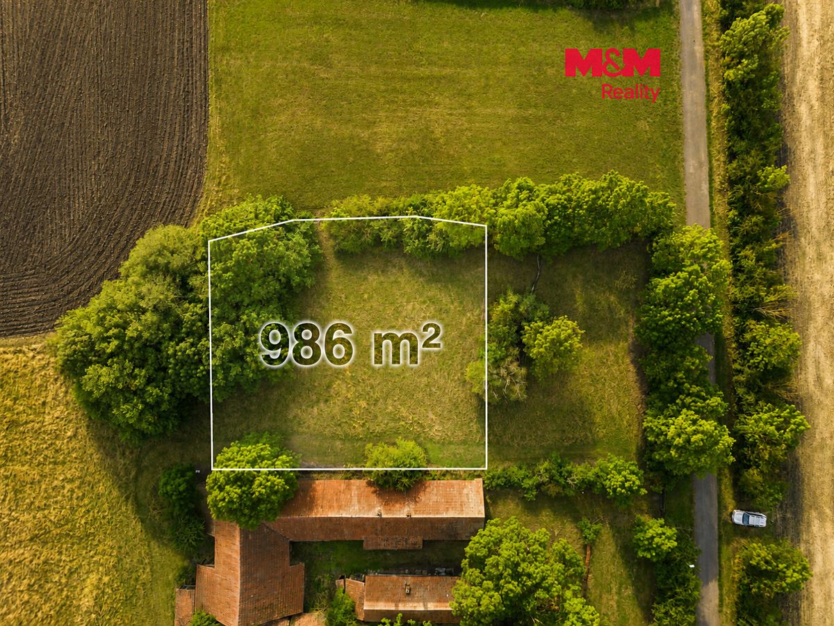 Prodej zahrady 986 m²