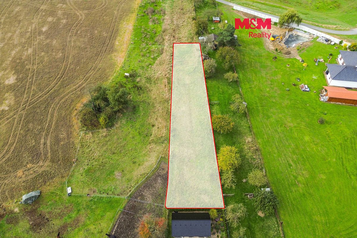 Prodej stavebního pozemku 942 m², Holýšov – fotka 1 z 3