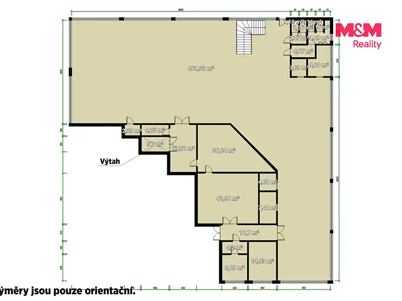 Pronájem výrobní haly, prostoru 641 m², Plzeň – náhled fotky 3
