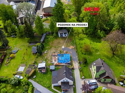 Prodej stavebního pozemku 1036 m²