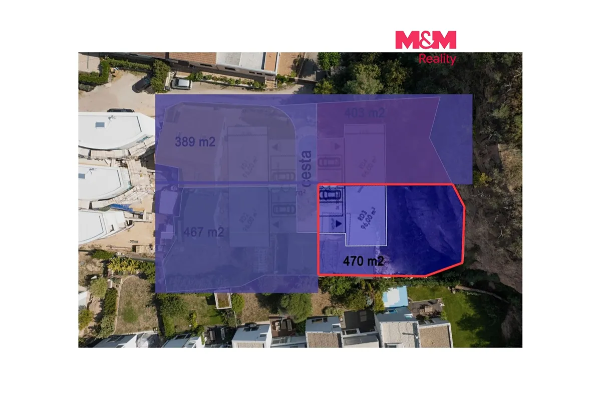 Prodej stavebního pozemku 470 m²