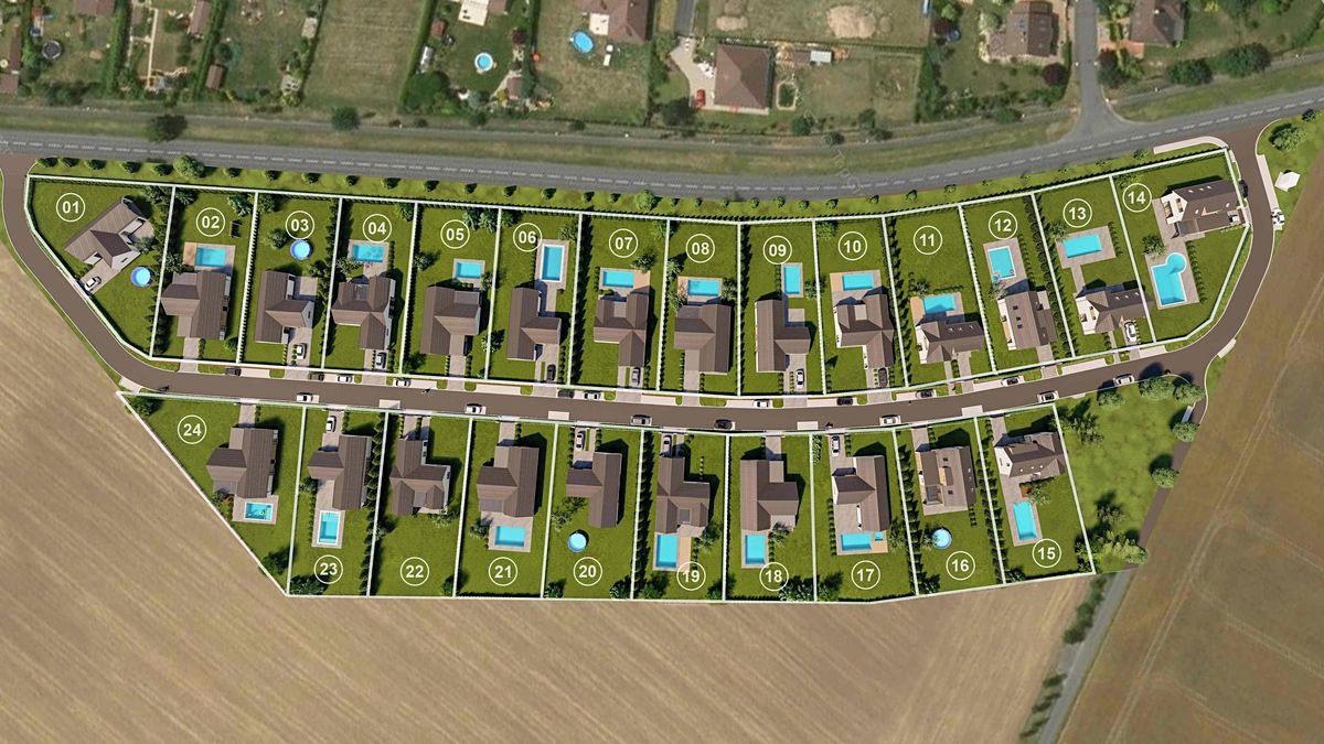 Prodej stavebního pozemku 946 m² – fotografie 3