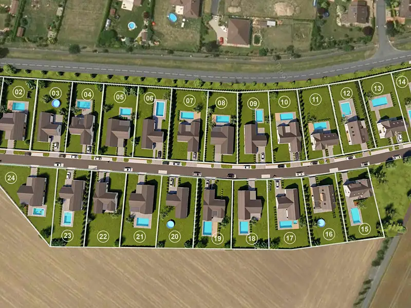 Prodej stavebního pozemku 946 m², Obora – náhled fotky 3