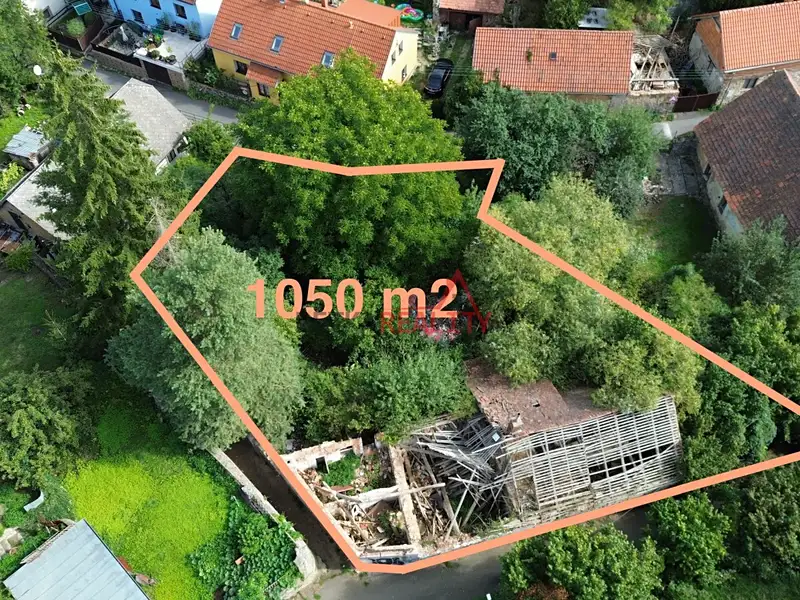 Prodej stavebního pozemku 1050 m², Nový Knín – náhled fotky 1