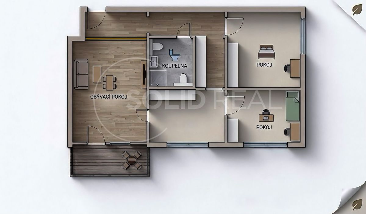 Prodej bytu 3+1 63 m² – fotografie 2