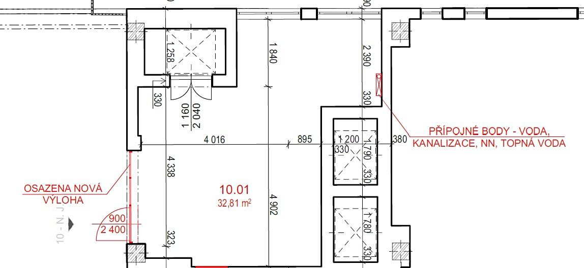 Pronájem obchodního prostoru 33 m² – fotografie 2