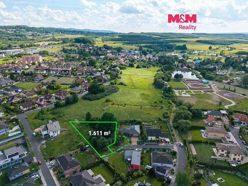 Prodej stavebního pozemku 1611 m², Jenišov – náhled fotky 1