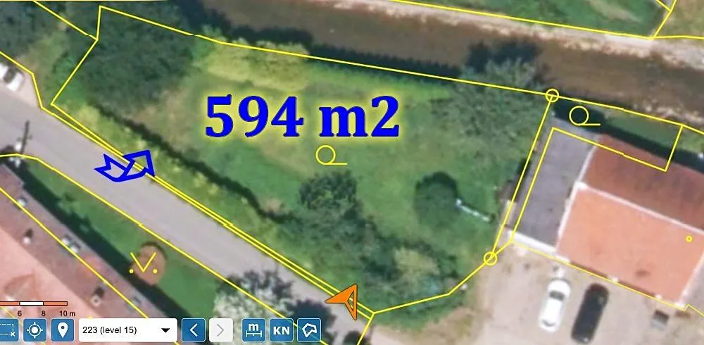 Prodej stavebního pozemku 594 m²