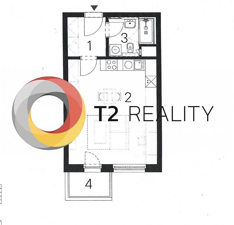 Prodej bytu 1+kk 36 m² – fotografie 2