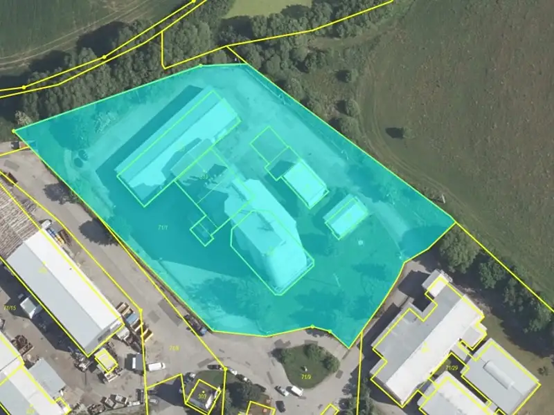Prodej výrobní haly, prostoru 9957 m², Kájov – náhled fotky 2