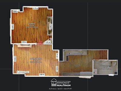 Wohnung 2+kk zur Miete, 55 m² (2 von 20)