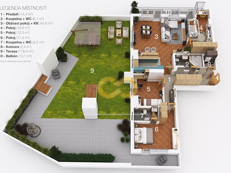 Квартира 4+kk на продаж, 310 м² (5 з 26)