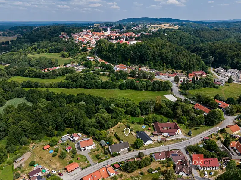 Prodej stavebního pozemku 938 m², Nové Hrady – náhled fotky 3