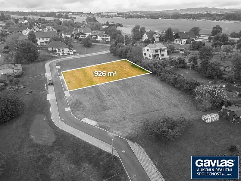 Prodej stavebního pozemku 926 m², Lažany – náhled fotky 3