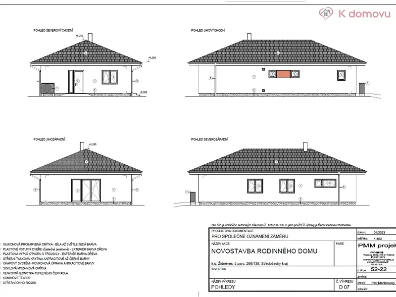 Prodej rodinného domu 111 m², pozemek 684 m², Židněves – náhled fotky 3